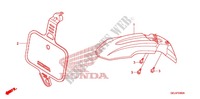 FRONT FENDER для Honda CRF 50 2012