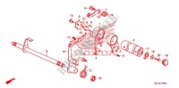 GEARSHIFT DRUM   SHIFT FORK для Honda CRF 50 2012