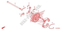 REAR BRAKE PANEL   SHOES для Honda CRF 50 2012