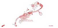 WIRE HARNESS/BATTERY для Honda CRF 50 2012