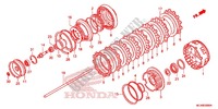 CLUTCH для Honda GL 1800 GOLD WING ABS NAVI RED 2016