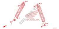 REAR SHOCK ABSORBER (2) для Honda BIG RED 700 CAMO 2009