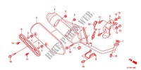 EXHAUST MUFFLER (2) для Honda SH 125 TOP CASE 2012