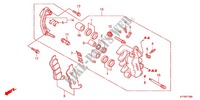 FRONT BRAKE CALIPER для Honda SH 125 TOP CASE 2012
