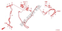 REAR BRAKE HOSE   BRAKE PIPE для Honda SH 125 TOP CASE 2012