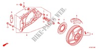 REAR WHEEL   SWINGARM для Honda SH 125 TOP CASE 2012