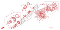 DRIVESHAFT   REAR ARM (2) для Honda FOURTRAX 420 RANCHER AT PS CAMO 2010
