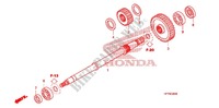 FINAL SHAFT для Honda FOURTRAX 420 RANCHER AT PS CAMO 2010