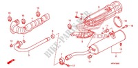 EXHAUST MUFFLER (2) для Honda FOURTRAX 420 RANCHER 4X4 AT PS CAMO 2011