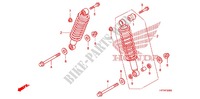 REAR SHOCK ABSORBER (2) для Honda FOURTRAX 420 RANCHER 4X4 AT PS CAMO 2011