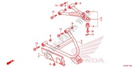 FRONT SUSPENSION ARM для Honda FOURTRAX 420 RANCHER 4X4 AT PS CAMO 2012