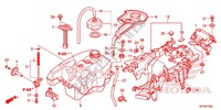 FUEL TANK для Honda FOURTRAX 420 RANCHER 4X4 AT PS CAMO 2012