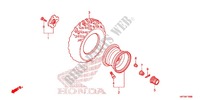 REAR WHEEL для Honda FOURTRAX 420 RANCHER 4X4 AT PS CAMO 2012
