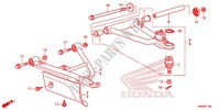 FRONT SUSPENSION ARM для Honda FOURTRAX 500 FOREMAN RUBICON Power Steering, CAMO 2013