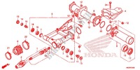 SWINGARM   CHAIN CASE для Honda FOURTRAX 500 FOREMAN RUBICON Power Steering, CAMO 2013