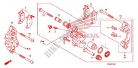 FRONT BRAKE CALIPER для Honda FOURTRAX 500 FOREMAN 4X4 Electric Shift, Power Steering 2009