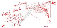 FRONT SUSPENSION ARM для Honda FOURTRAX 500 FOREMAN 4X4 Electric Shift, PS, CAMO 2011