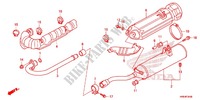 EXHAUST MUFFLER (2) для Honda FOURTRAX 500 FOREMAN 4X4 Electric Shift, PS, CAMO 2012