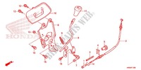 GEAR LEVER для Honda FOURTRAX 500 FOREMAN 4X4 Electric Shift, PS, CAMO 2012