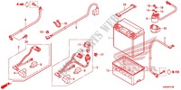 TOOLS   BATTERY BOX для Honda FOURTRAX 500 FOREMAN ES PS 2012