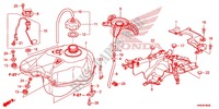 FUEL TANK для Honda FOURTRAX 500 FOREMAN 4X4 Power Steering 2012