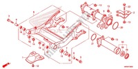 SWINGARM   CHAIN CASE для Honda FOURTRAX 500 FOREMAN 4X4 Power Steering 2012