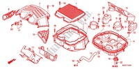 FRONT COVER   AIR CLEANER для Honda VFR 1200 2012