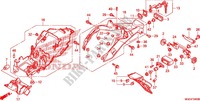 REAR FENDER для Honda VFR 1200 F 2013