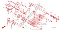GEARSHIFT DRUM для Honda VFR 1200 DCT 2010