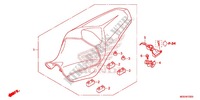 SINGLE SEAT (2) для Honda VFR 1200 DCT 2014