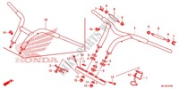 HANDLE PIPE/TOP BRIDGE (2) для Honda VT 1300 INTERSTATE 2012