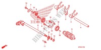 GEARSHIFT DRUM   SHIFT FORK для Honda VT 1300 C FURY 2012