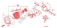 HEADLIGHT для Honda VT 1300 C FURY 2012