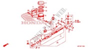 REAR BRAKE MASTER CYLINDER для Honda VT 1300 C FURY 2012