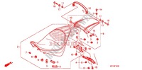 SINGLE SEAT (2) для Honda VT 1300 C FURY 2012