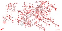 FRAME (VT750CA/CS/C2B) для Honda SHADOW VT 750 PHANTOM 2012