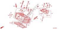 REAR CYLINDER HEAD для Honda SHADOW VT 750 PHANTOM 2012