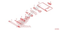 TOOLS   BATTERY BOX для Honda FORZA 125 2017