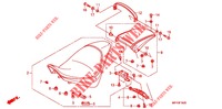 SINGLE SEAT (2) для Honda VT 1300 FURY ABS 2012