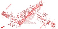 CRANKSHAFT для Honda GOLD WING 1800 F6C 2014