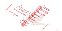 TOOLS   BATTERY BOX для Honda GOLD WING 1800 F6C VALKYRIE BLACK 2014