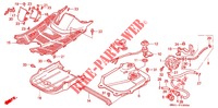FUEL TANK   FLOOR PANEL для Honda 50 DIO SR front brake drum 1990