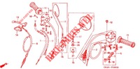 LEVER   SWITCH   CABLE (C50B1/D1/ST1/S1) для Honda SUPER CUB 50 BUSINESS 1993
