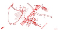 HANDLEBAR   TRIPLE CLAMP   STEERING STEM (CRF250RK,L/CRF250RXK,L) для Honda CRF 250 R 2020