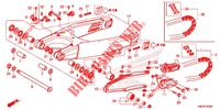 SWINGARM   CHAIN CASE для Honda CRF 250 R 2020