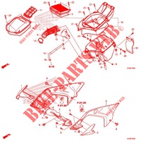 FRONT COVER   AIR CLEANER для Honda XR 190 2019
