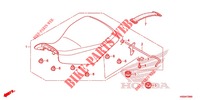 SINGLE SEAT (2) для Honda TRX 250 FOURTRAX RECON Standard 2020